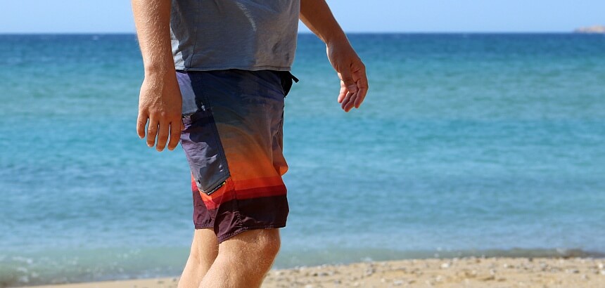 Boardshorts für Surfer ohne Elasthan und Stretch