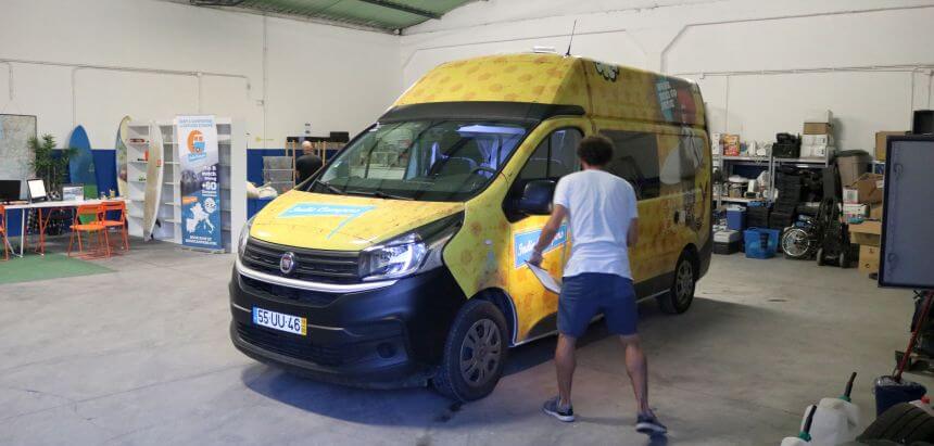 Indie Campers Erfahrung_Camper Übergabe in Lissabon, Portugal Indie Campers Erfahrung_Camper Übergabe in Lissabon, Portugal