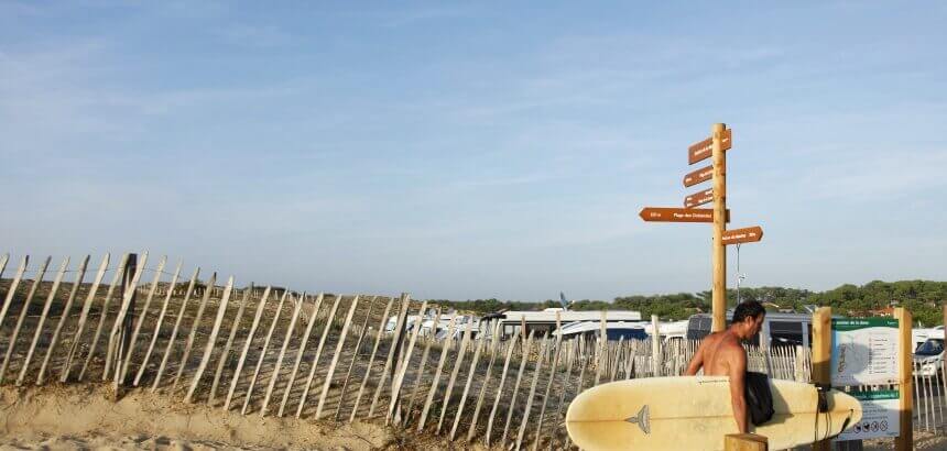 Plage des Océanides Stellplatz-für Campervans in Frankreich_ Capreton Plage des Océanides Stellplatz-für Campervans in Frankreich_ Capreton