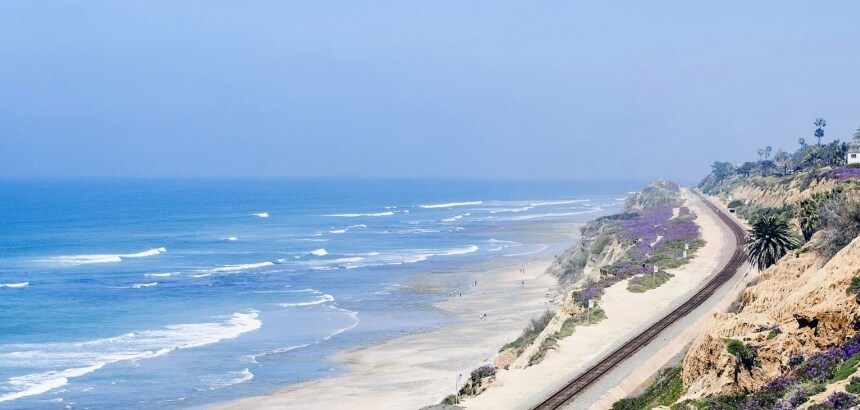 In Kalifornien surfen - der Pacific Surfliner