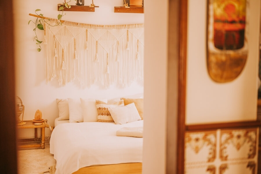 Die Zimmer im Lemontree Eco Surfhouse sind super schön eingerichtet Die Zimmer im Lemontree Eco Surfhouse sind super schön eingerichtet
