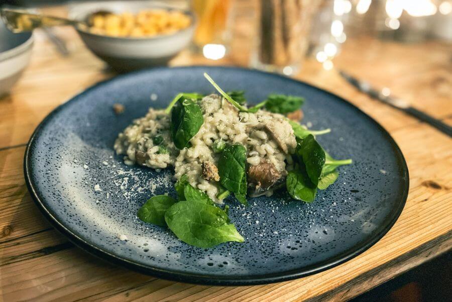 Das Ziegenkäse-Risotto zählte zu meinen Highlights der Woche